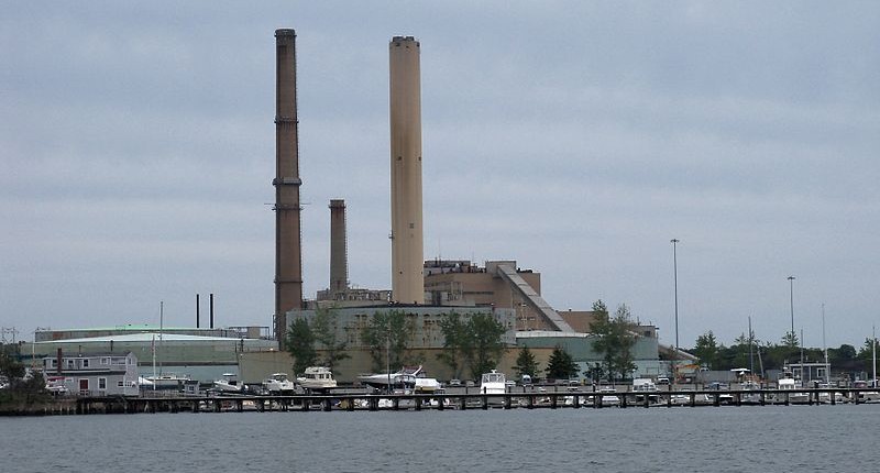 Salem Harbor Power Station in Salem, Massachusetts